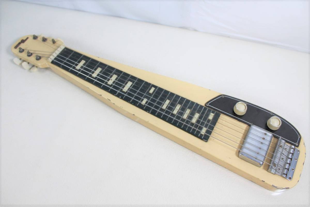 ト静】Guyatone Hawaiian guitar グヤトーン MODEL HG-46A スチ