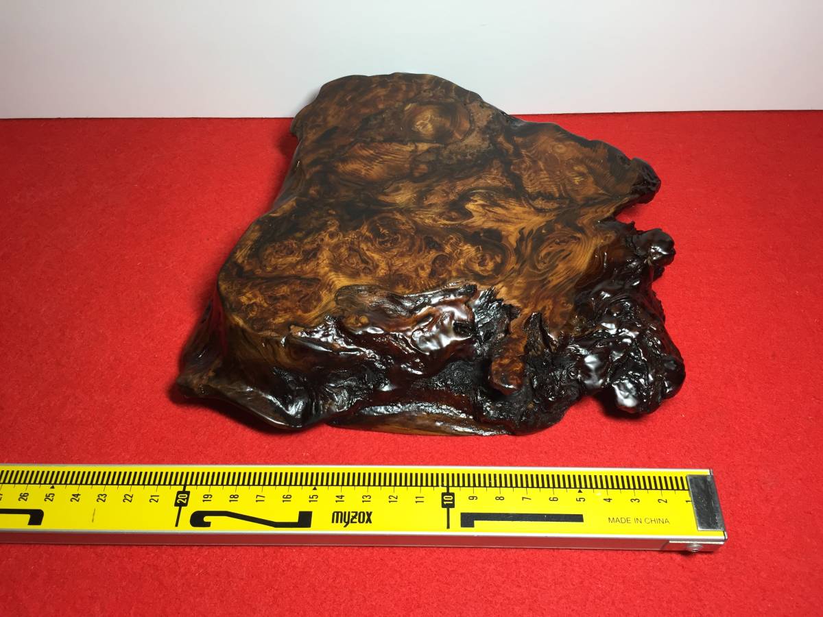 敷台622 銘木屋久杉工芸品 インテリア家具 世界遺産 花台 瘤杢！