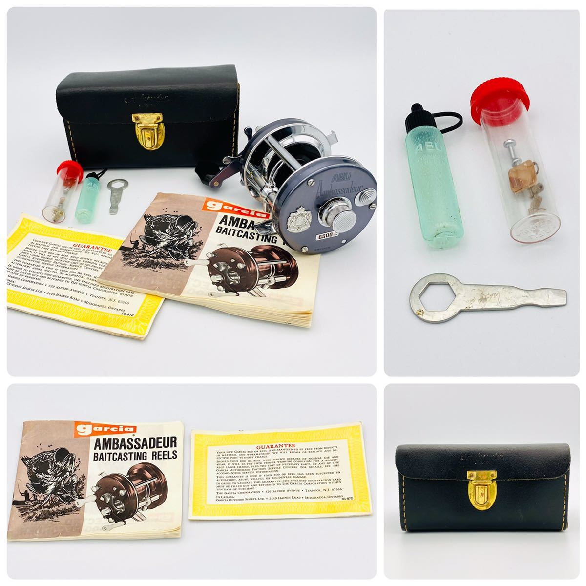 極美品◇希少【Big-A】ABU アンバサダー 6500C 73年◇整備済 アブ 