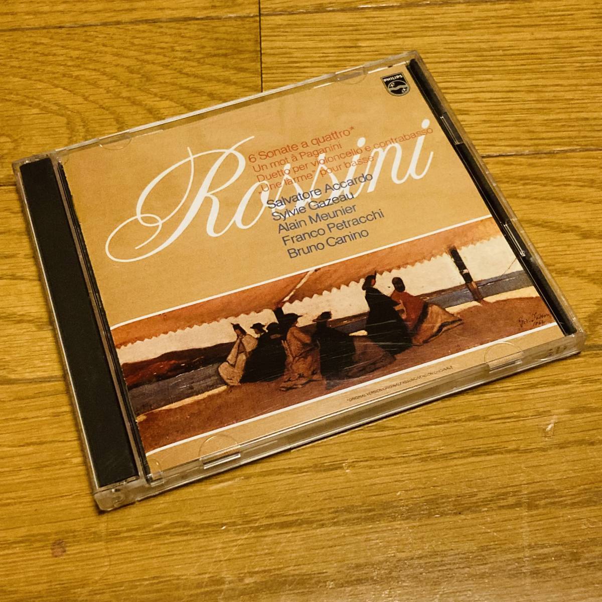 PHILIPS アッカルド・ロッシーニ弦楽ソナタ(全6曲)2CD @@24bit