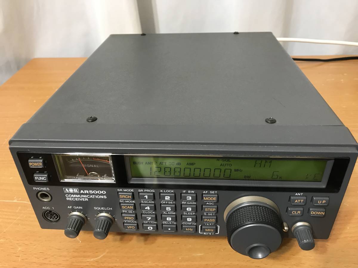 ○ AOR 名機 AR5000 10kHz～2600MHz コミュニケーション オールモード