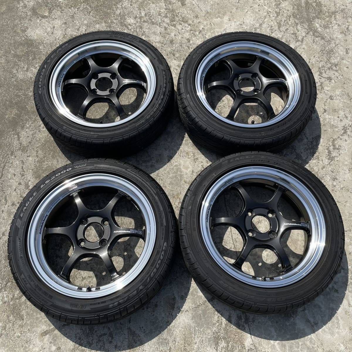 アドバンレーシング RG-D2 15×5.0J +45/グッドイヤーLS2000 