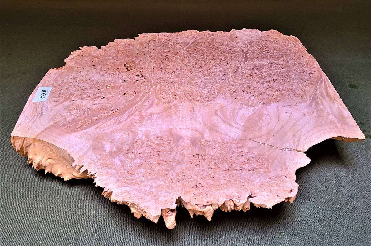 楓 カエデ □ 無垢瘤（コブ）板 葡萄杢 超激レア 銘木 DIY □（139）