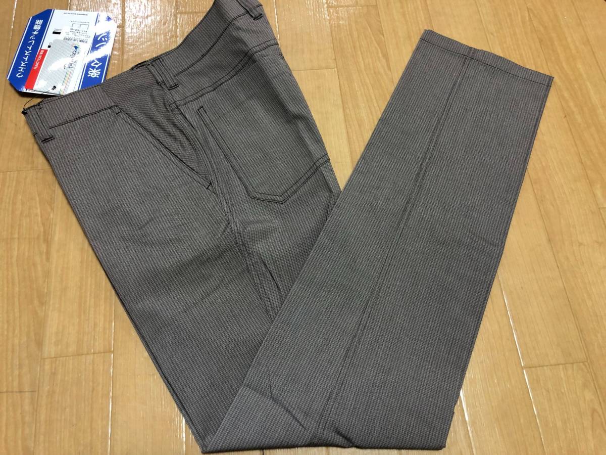 正規品，100%新品 Paradiso パラディーゾ ストレッチ ノータック 格子柄ロングパンツ RSM32K BR ８８(88cm～)｜売買されたオークション情報、yahooの商品情報をアーカイブ公開 - オークファン パンツ、スラックス
