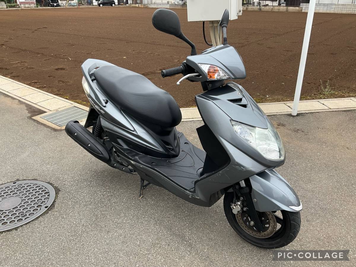 ヤマハ シグナスX SE44J 2型 2007年モデル 駆動系新品交換 リヤタイヤ 