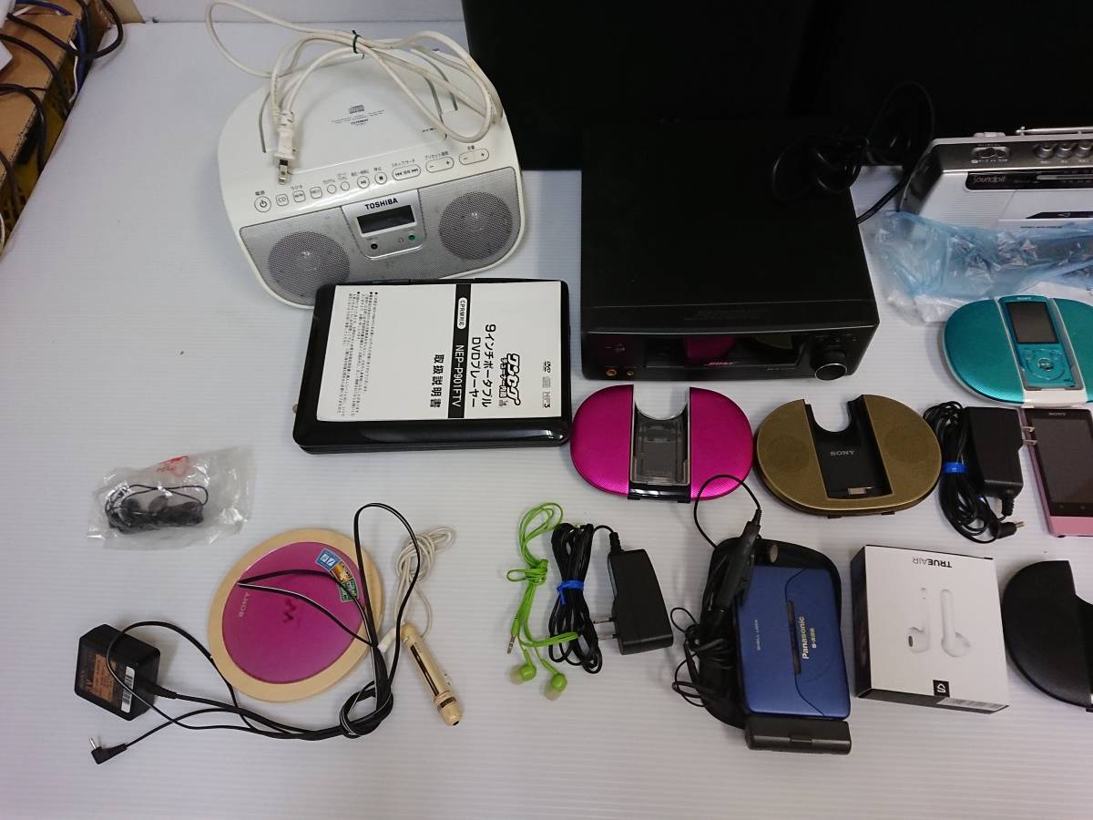 SANSUI 計38台まとめ ジャンク品 動作 AIWA⁄Sony⁄Panasonic など