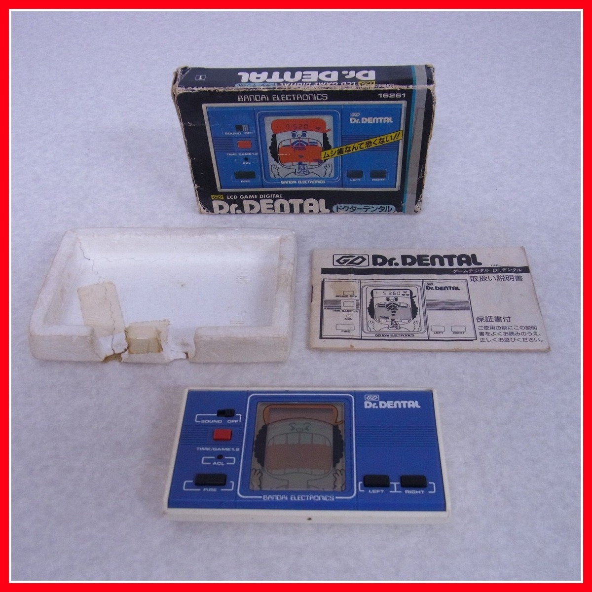 ◇動作品 LCD GAME DIGITAL Dr.DENTAL ドクターデンタル BANDAI