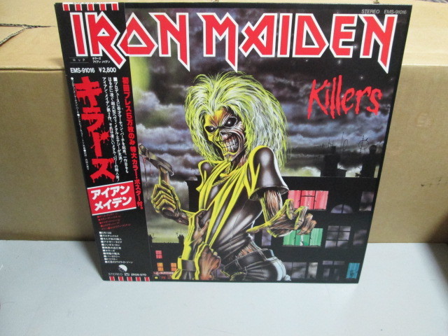 IRON MAIDEN KILLERS キラーズ アイアン・メイデン 帯付きLP Iron