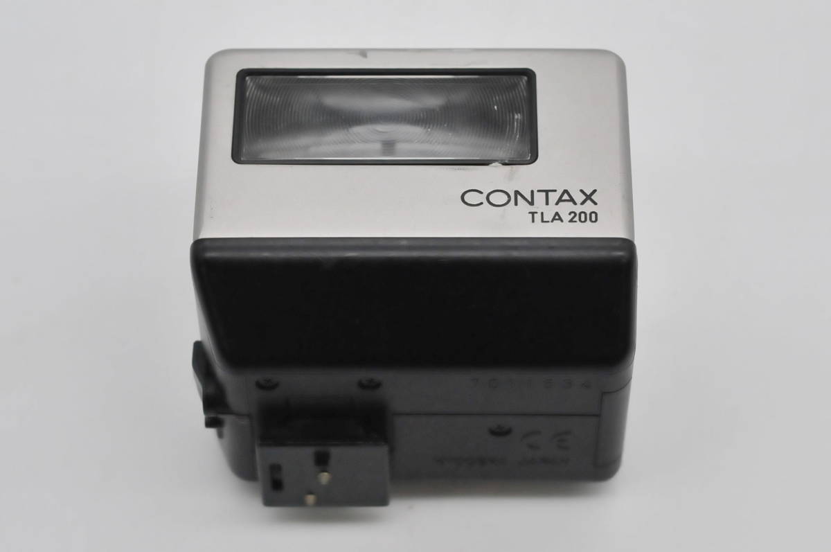 USED／動作確認済】CONTAX ストロボ TLA200＊ポーチ付＊ CONTAX