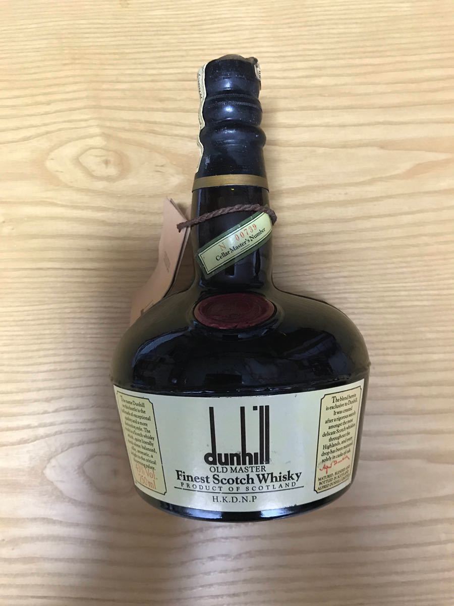 99YB11235 dunhill ダンヒル スコッチ ウイスキー オールドマスター
