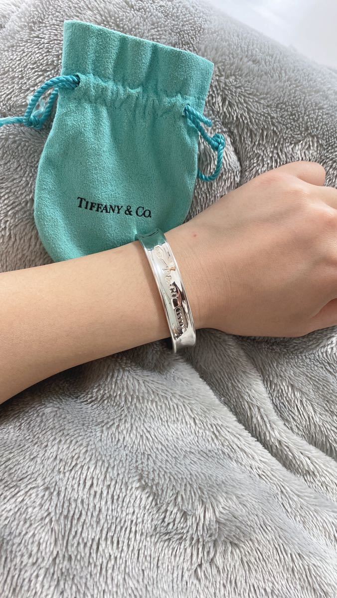 ティファニー 1837 バングル シルバー925 袋付 TIFFANY&Co ティファニー バングル 1837 シルバー 925 silver 袋付き