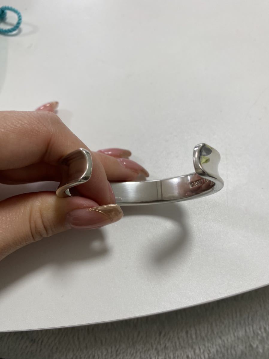 TIFFANY&Co ティファニー バングル 1837 シルバー 925 silver 袋付き