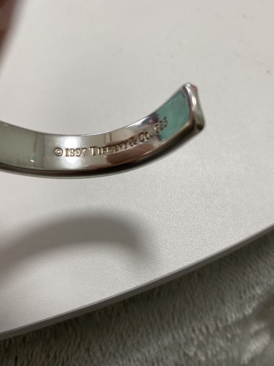 TIFFANY&Co ティファニー バングル 1837 シルバー 925 silver 袋付き