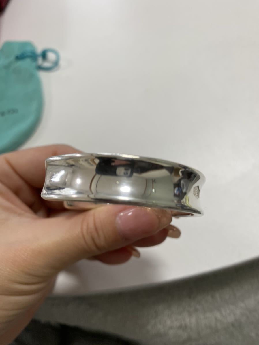 TIFFANY&Co ティファニー バングル 1837 シルバー 925 silver 袋付き