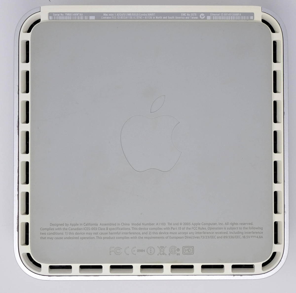 Mac mini G4 A1103 1.5GHz OS9 単独起動！ bs(G4)｜売買された 