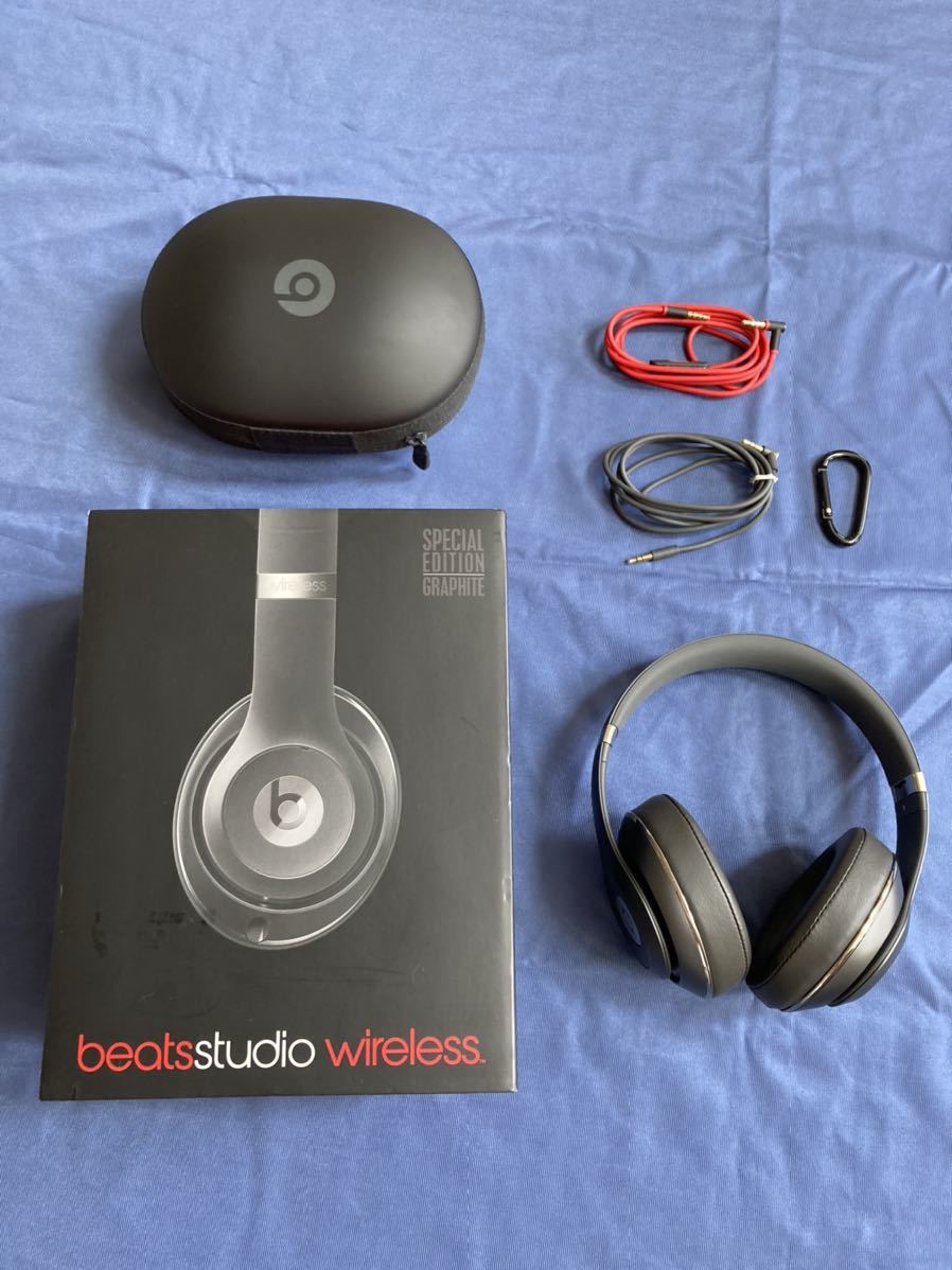 HOT，低価 Beats STUDIO Wireless グラファイト スペシャルエディション