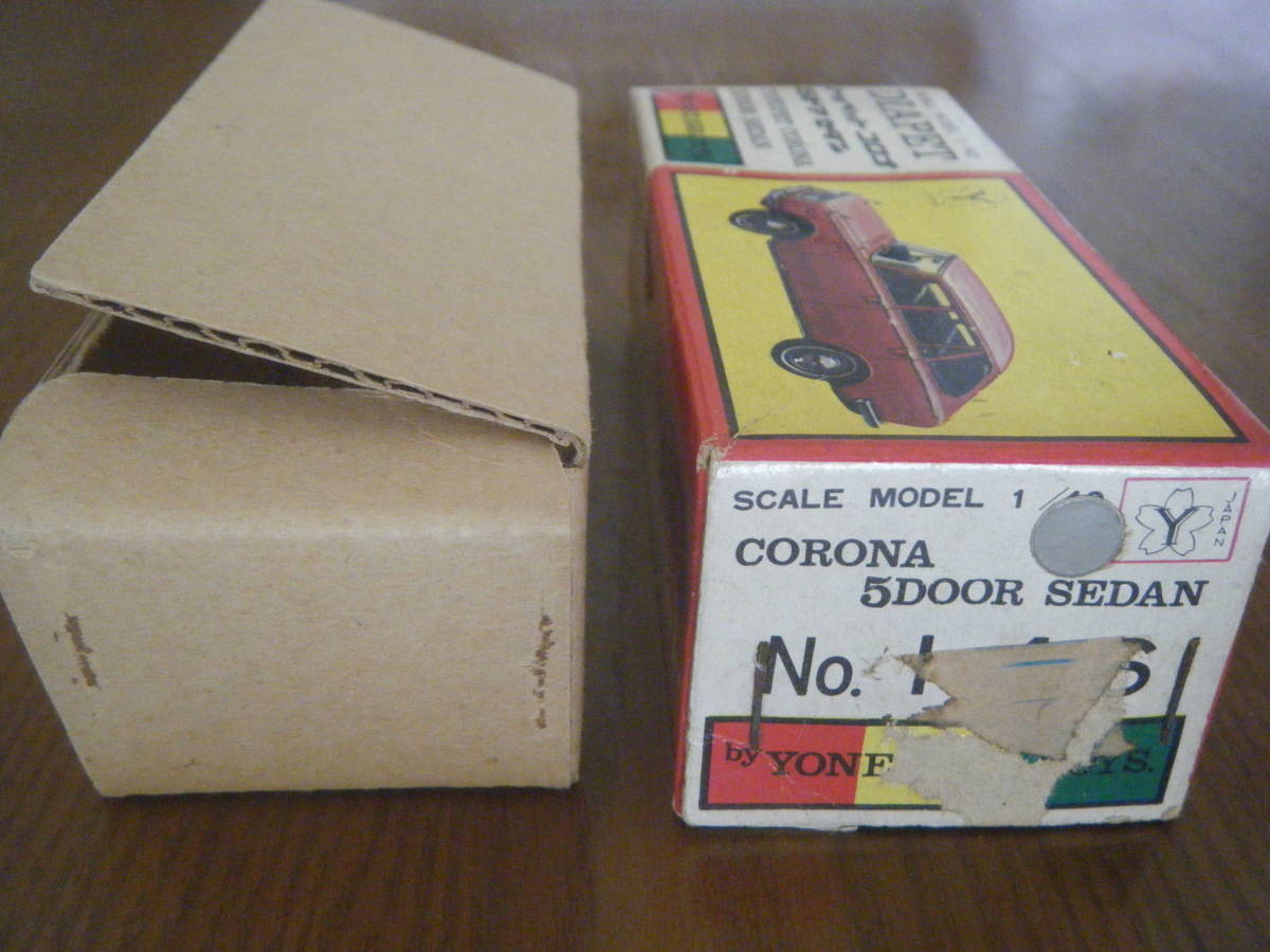 ダイヤペット当時物日本製☆No.146トヨペットコロナ5ドアセダン1965年