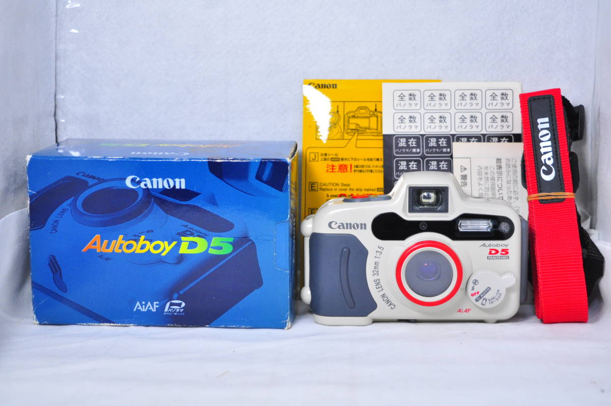 カメラ Canon Autoboy D5 PANORAMA 水中カメラ 防滴 （フィルム