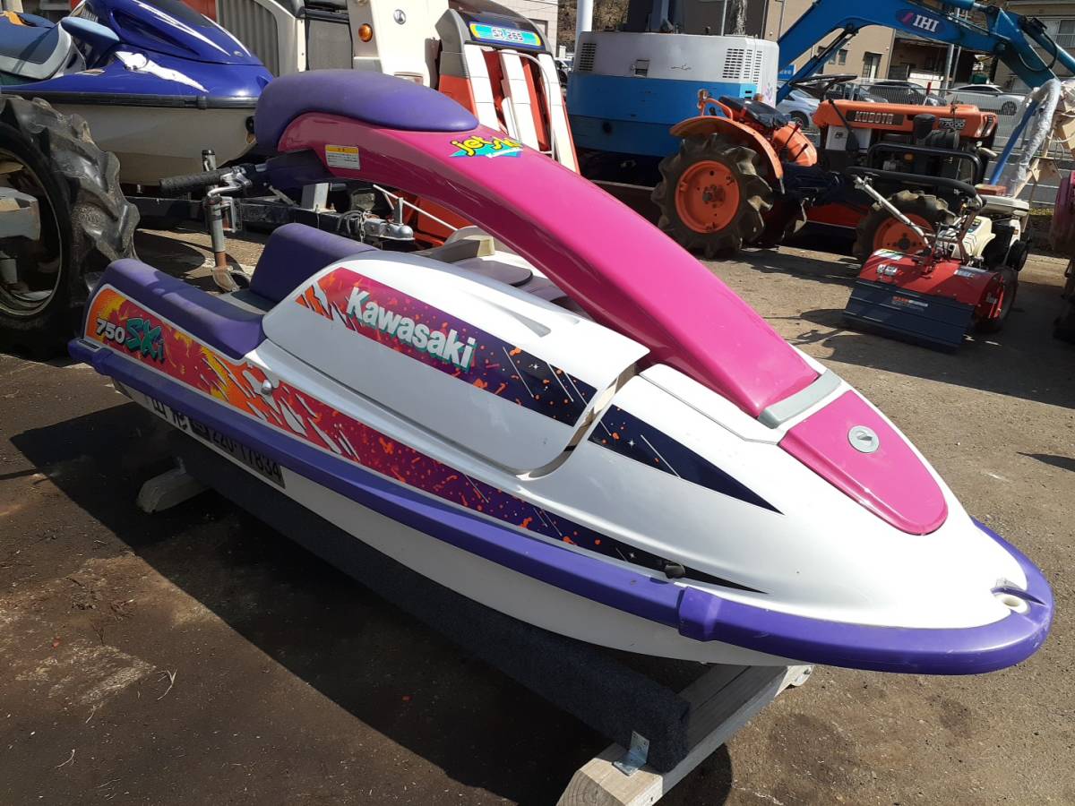 SUPERSHOT ジャンク 当時物 Yahoo!オークション 「js750」カワサキ ステンレスラチェットラック