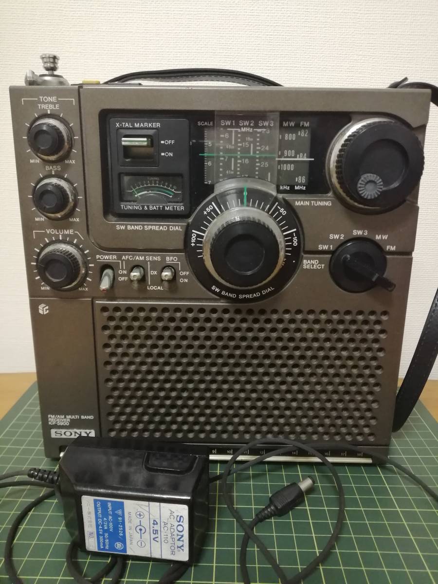 ジャンク SONY スカイセンサー ICF-5900(アンティーク)｜売買された