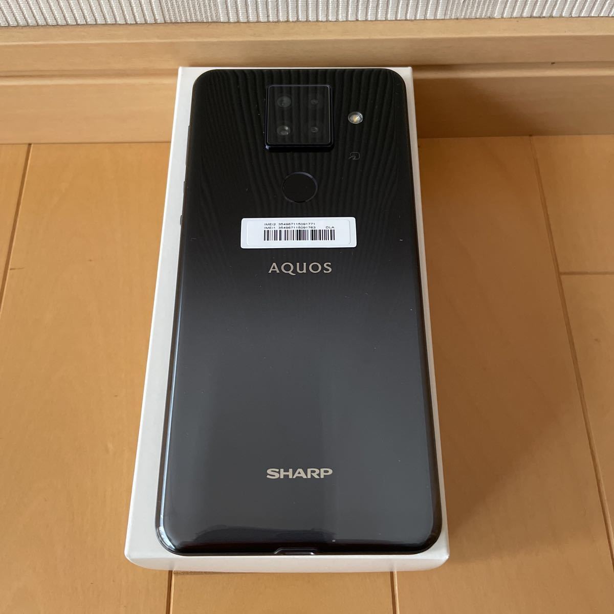 美品】SIMフリー AQUOS sense4 plus SH-M16 ブラック｜家電、AV、カメラ