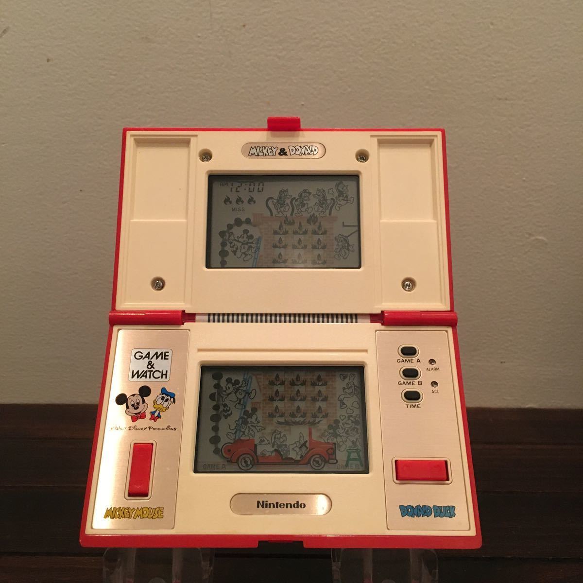 大得価，セール ゲームウォッチ ミッキー&ドナルド 任天堂 GAME&WATCH MICKEY &DONALD Nintendo マルチスクリーン(ゲームウォッチ)｜売買されたオークション情報、yahooの商品情報をアーカイブ公開 - オークフ ゲームウォッチ