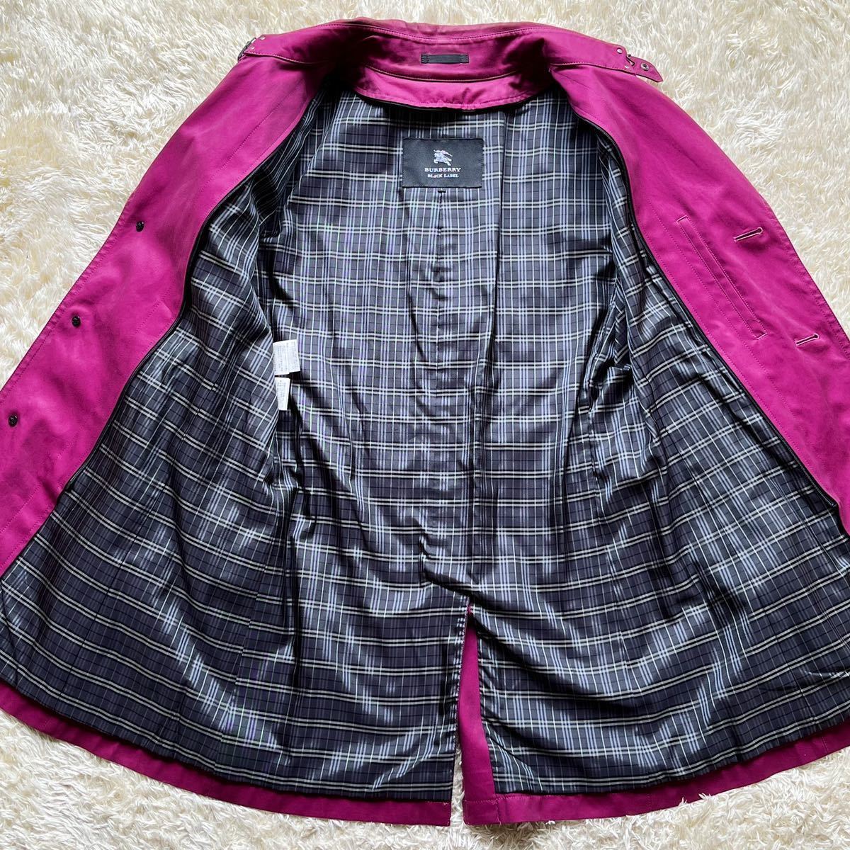 極希少!!バーバリーブラックレーベル BURBERRY BLACK LABEL トレンチ