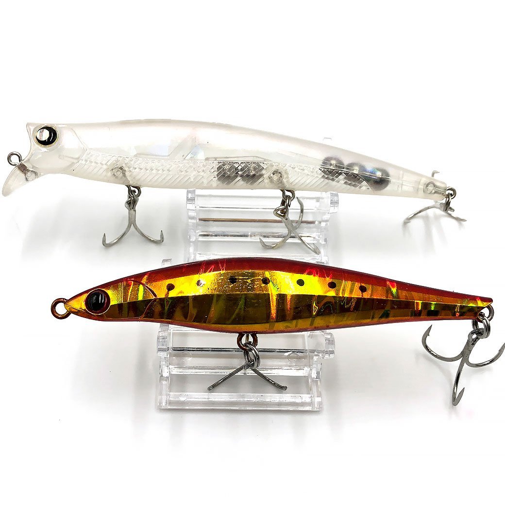 シーバス ルアー 2セット ヴァリアント ドリフトペンシル 110 オルタネイティブ ウルングマ 125 シンキングペンシル ソルトルアー ミノー 売買されたオークション情報 Yahooの商品情報をアーカイブ公開 オークファン Aucfan Com
