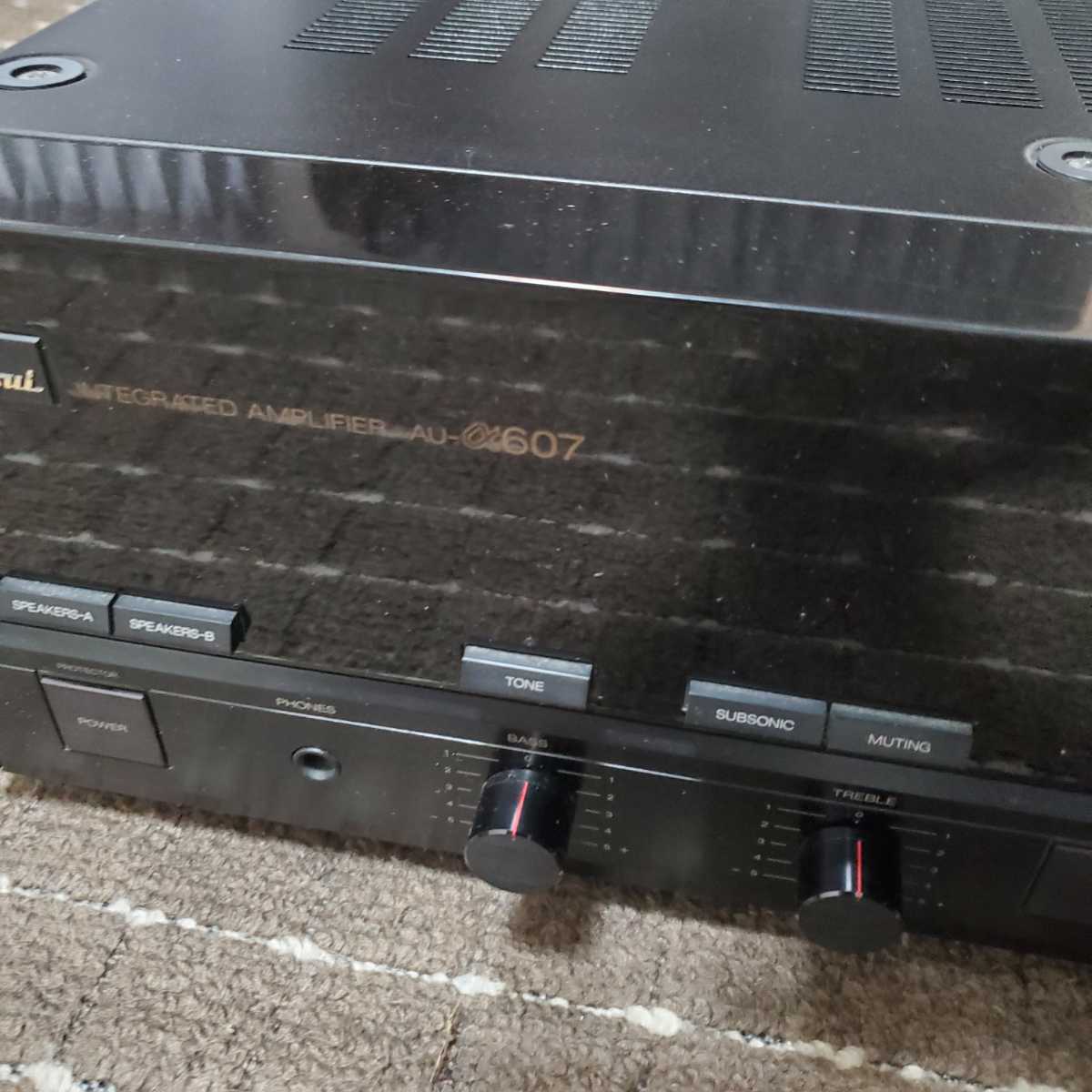 即決　sansui サンスイ AU-α607 プリメインアンプ ジャンク サンスイ SANSUI プリメインアンプ JSANSUI AU-α607L アンプ