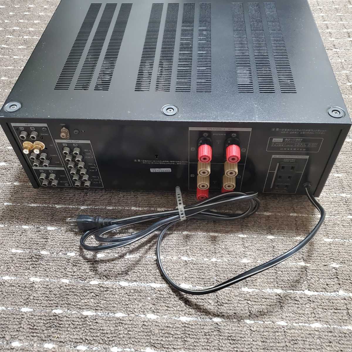 即決　sansui サンスイ AU-α607 プリメインアンプ ジャンク サンスイ SANSUI プリメインアンプ JSANSUI AU-α607L アンプ