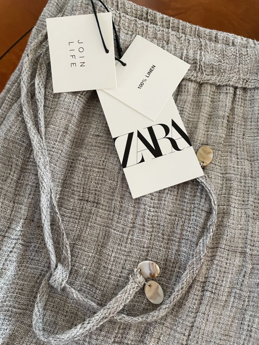 Zara リネン地パジャマスタイルパンツ ザラ 麻 リネン100 レディース Xl パジャマ ルームウェア その他 売買されたオークション情報 Yahooの商品情報をアーカイブ公開 オークファン Aucfan Com