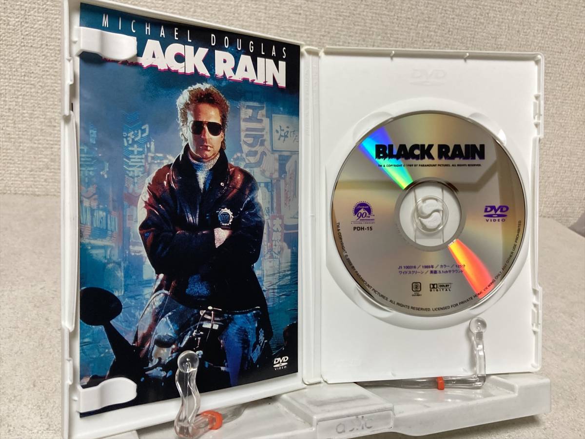 高倉健 ブラック・レイン DVD ケースなし｜洋画・外国映画