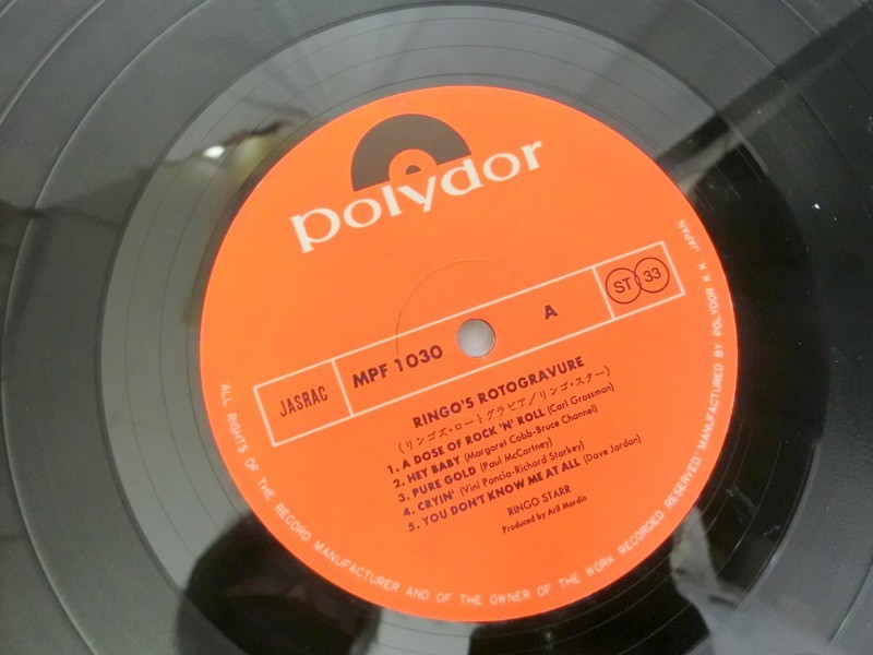 Ringo Starr 赤盤 レコード BEATLES ビートルズ 1962-1966: 赤盤 : The