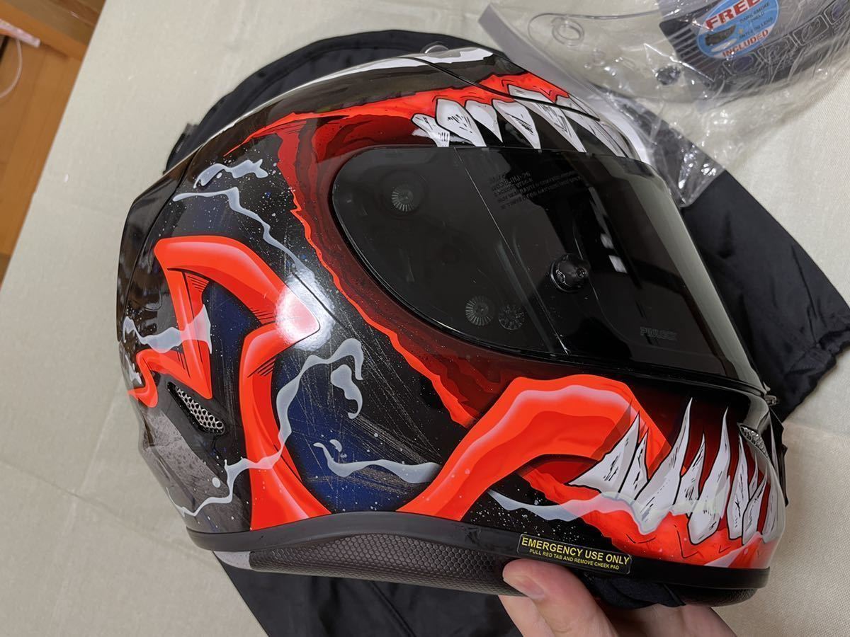 送料込[HJC]MARVEL RPHA 11 VENOM 2 ベノム2 マーベル ヴェノム2 フル 