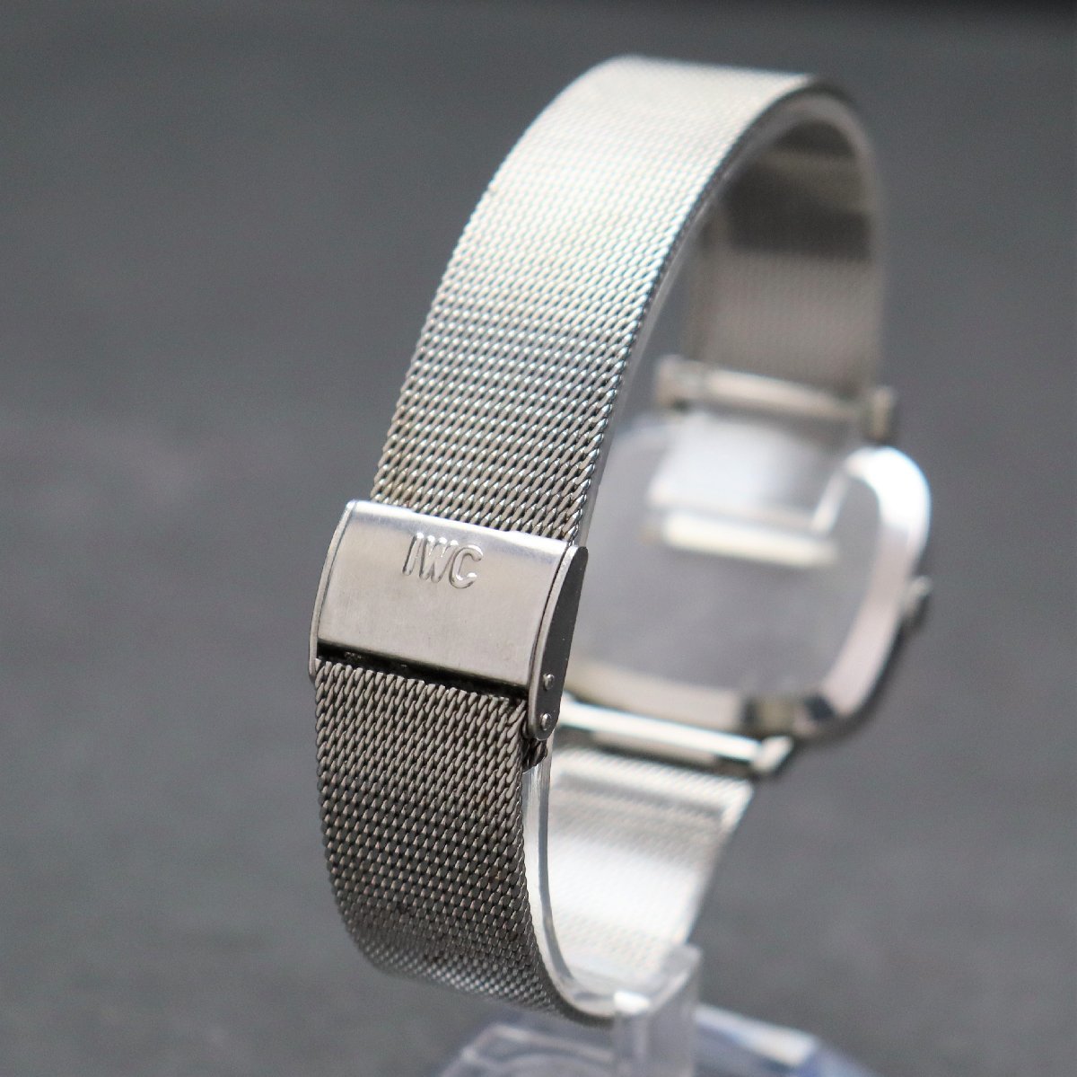 IWC SCHAFFHAUSEN シャフハウゼン 手巻き 筆記体ロゴ ローマンシルバー 