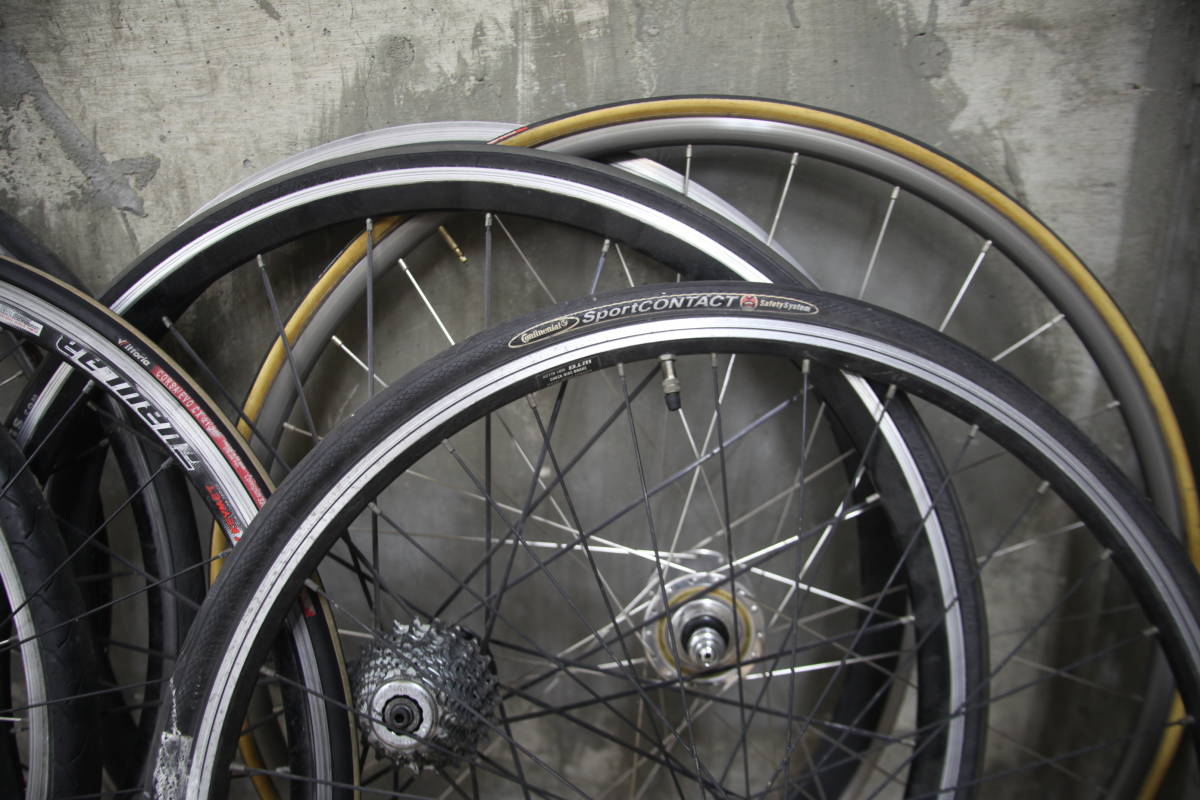 ピストバイクホイールジャンク