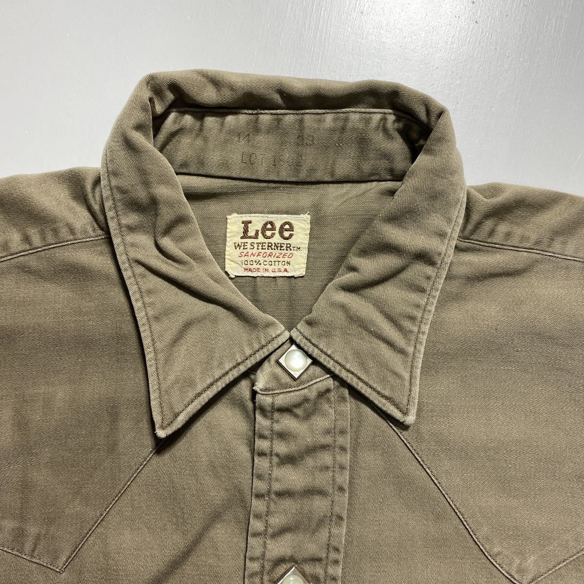 Lee Vintage Westerner Jacket 100-J Denim | Sanforized 60s - 70s SZ 
