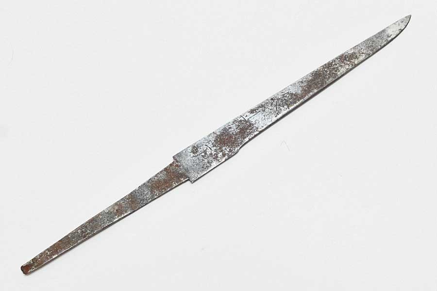 赤銅魚子地龍虎図小柄 久光作小刀 刀装具 太刀 拵 鍔 小柄笄 目貫(鍔