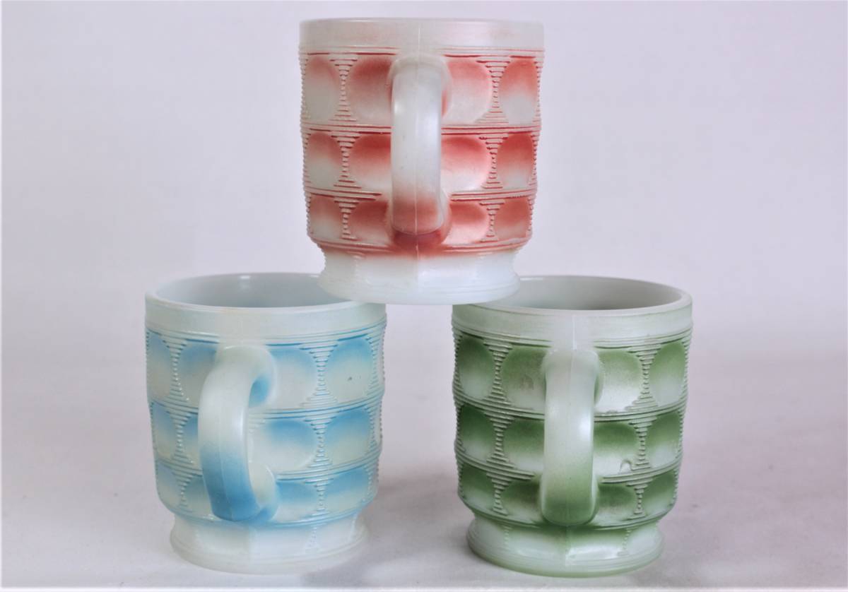 ファイヤーキング スタッキングマグカップ3個セット Fire-King Japan