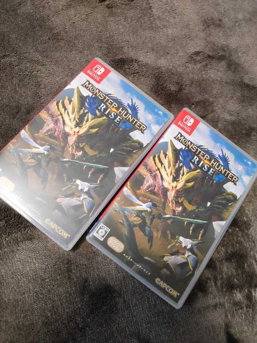  モンスターハンターライズ 2セットNintendo Switch(ニンテンドースイッチソフト)｜売買されたオークション情報、yahooの商品情報をアーカイブ公開 - オークファン ニンテンドースイッチソフト