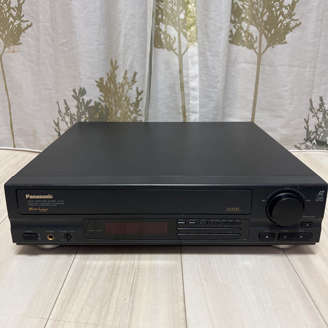  パナソニック マルチレーザーディスクプレーヤー LX-101(LDプレーヤー)｜売買されたオークション情報、yahooの商品情報をアーカイブ公開 - オークファン LDプレーヤー