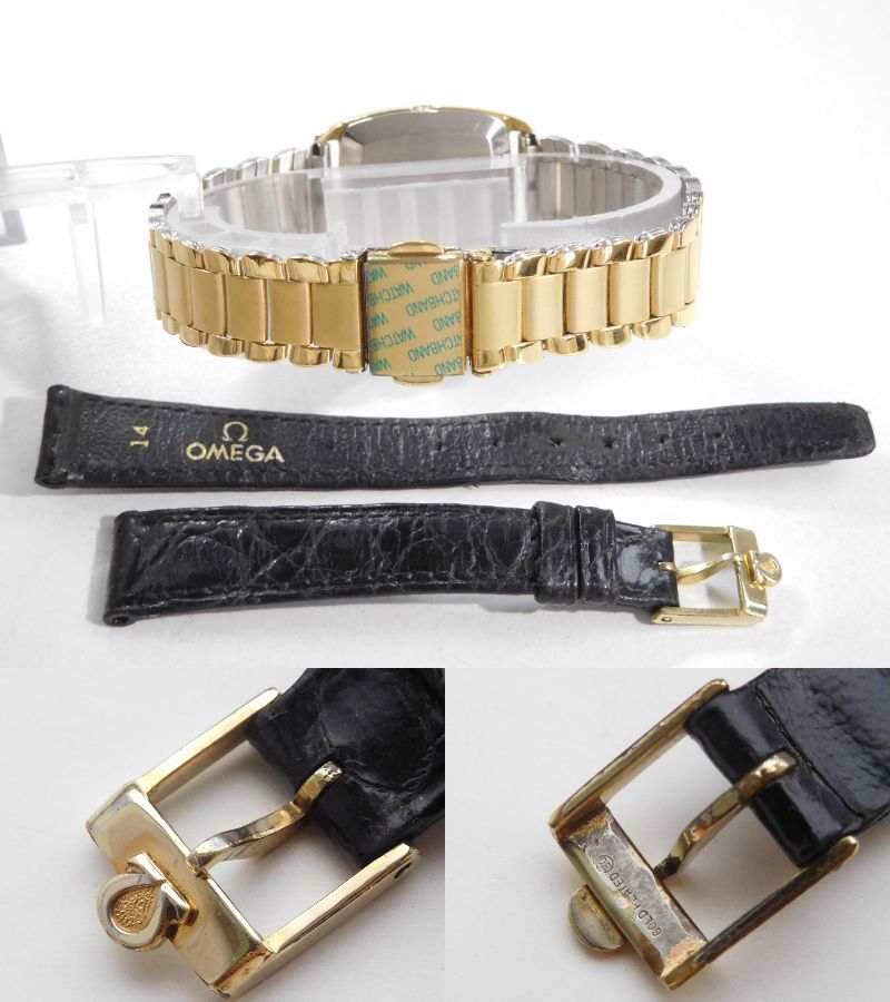 稼働良品】純正ベルト有 OMEGA オメガ Deville レディース クォーツ③ 稼働良品】純正ベルト有 OMEGA オメガ Deville レディース クォーツ③