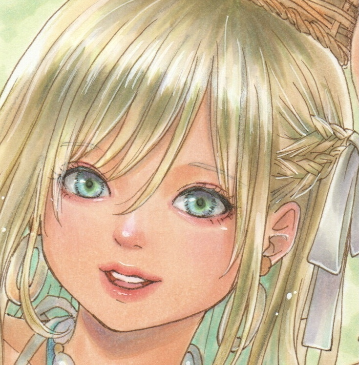 むーみん ページ 手描き オリジナルイラスト オーダー 手描きイラスト◇島娘◇オリジナル◇B5 同人手描きイラスト 【公式通販】