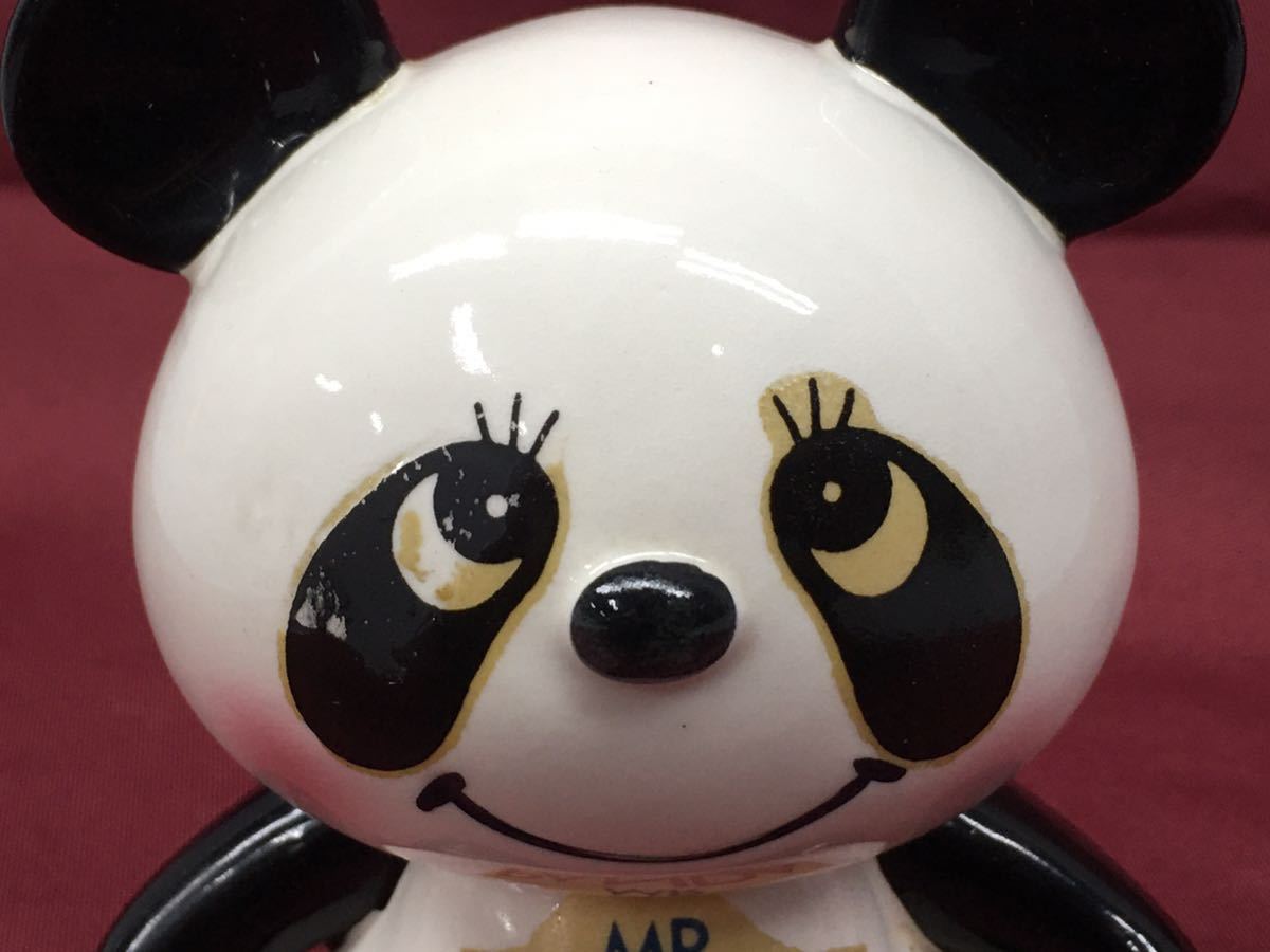 MR PANDA RUNE 内藤ルネ SU□① 内藤ルネ パンダ 貯金箱 RUNE MR PANDA