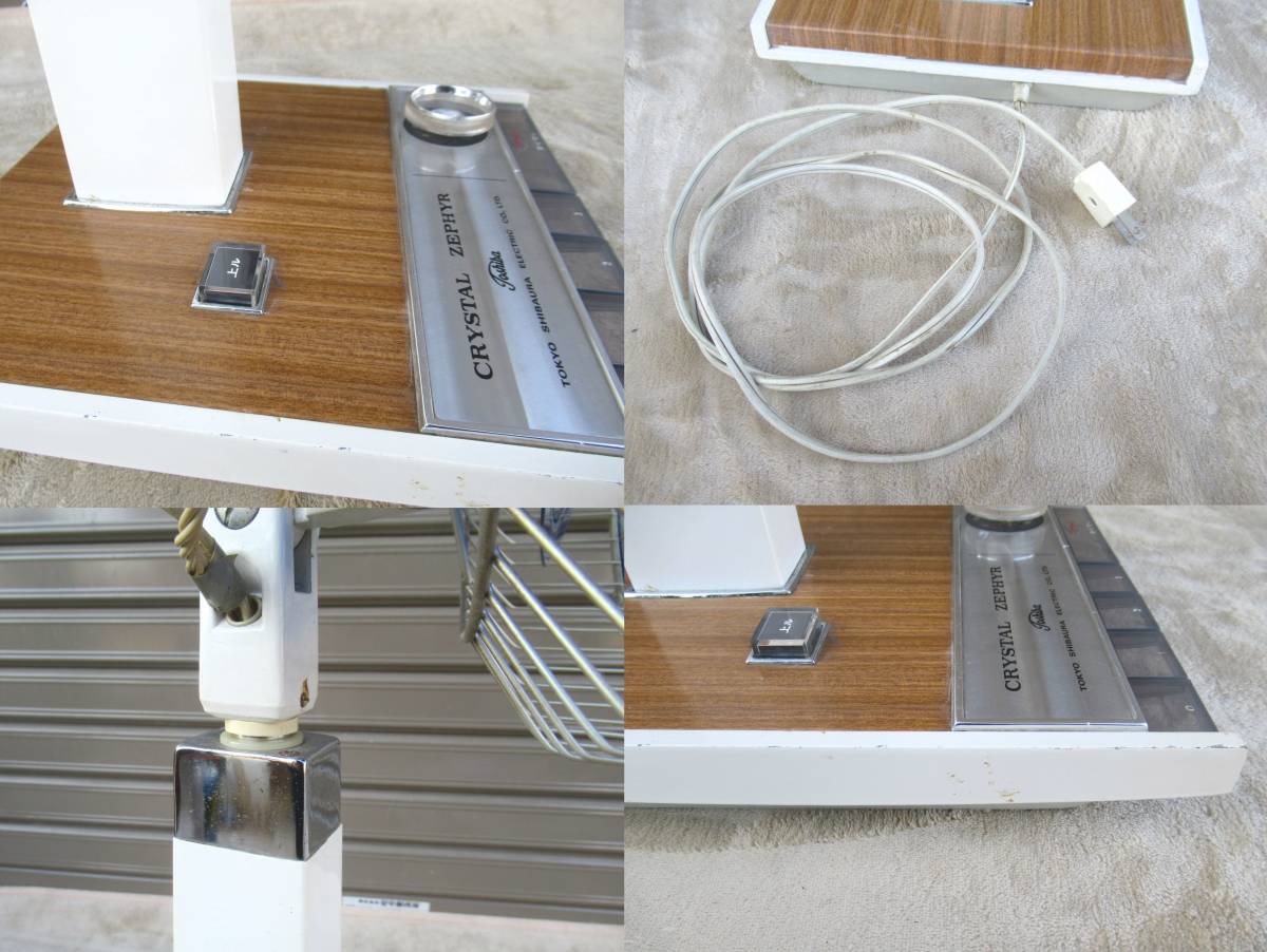 1960年代 昭和 レトロ 東芝 Toshiba 扇風機 MP CRYSTAL ZEPHYR