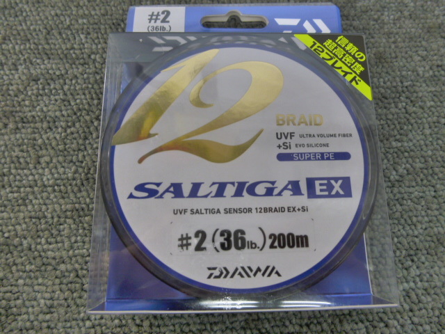 驚きの破格値，定番人気 P-5231 ダイワ ソルティガ EX ＋Si 2号 36lb. 200ｍ(船用)｜売買されたオークション情報、yahooの商品情報をアーカイブ公開 - オークファン 船用