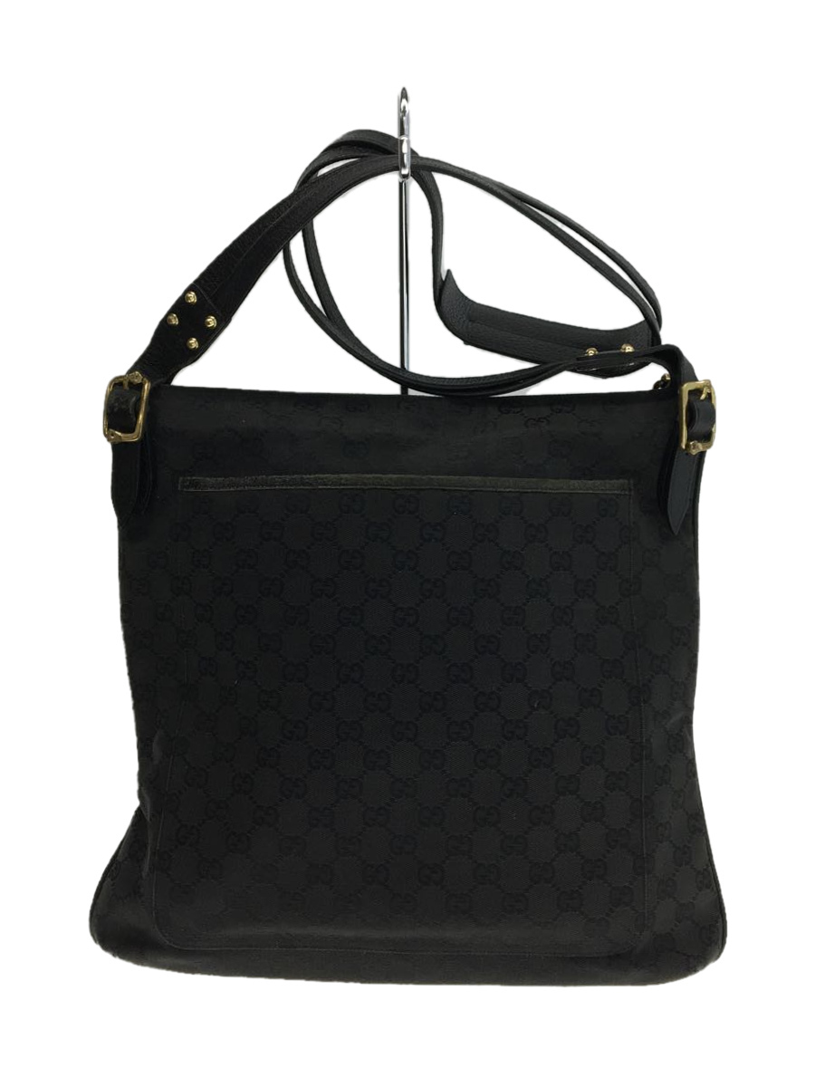 GUCCI 2WAY ウエスト&ボディバッグ GG柄 キャンバス ブラック GUCCI◇GGキャンバス⁄ボディバッグ⁄ショルダーバッグ⁄BLK⁄キャ
