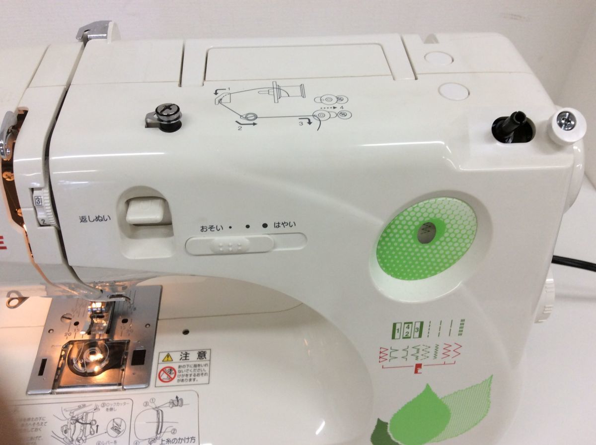 JANOME ジャノメ 家庭用 コンパクトミシン ES-10 手工芸 裁縫（2025年 