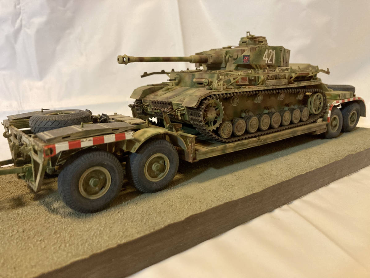 タミヤ 1/35 ドイツ陸軍 18トン重ハーフトラックトラック 戦車運搬車 