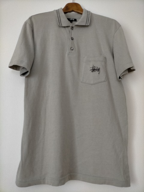 80s USA製 Old Stussy オールド ステューシー 黒タグ Tシャツ素材 